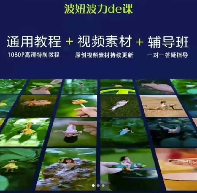 波妞波力的视频通用教程 视频素材 辅导班插图
