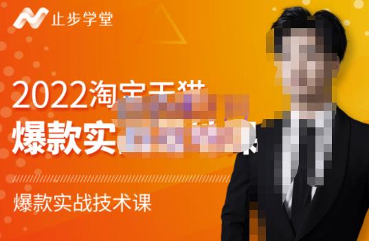 止步学堂·2022淘宝天猫爆款打造系列课-比克，爆款实战落地教程价值1980元插图