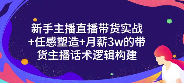新手主播直播带货实战 信任感塑造 月薪3w的带货主播话术逻辑构建插图