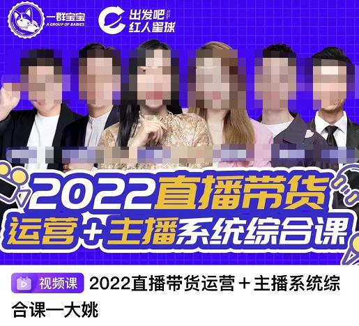 直播带货运营 主播系统综合课，讲透2022年如何做直播带货插图