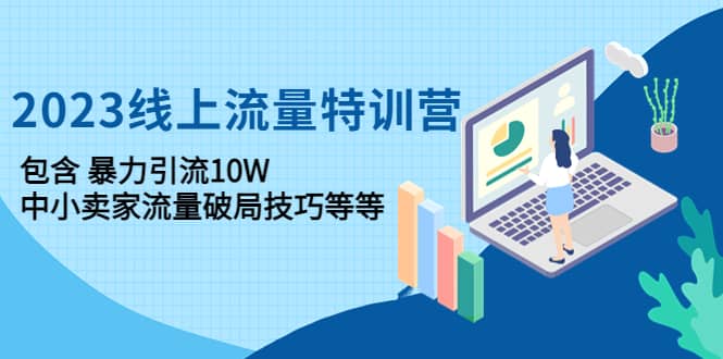 2023线上流量特训营：中小卖家流量破局技巧等等插图