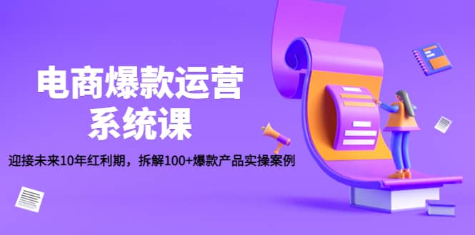 电商爆款运营系统课：迎接未来10年红利期，拆解100 爆款产品实操案例插图