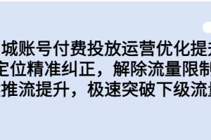 （6816期）同城账号付费投放优化提升