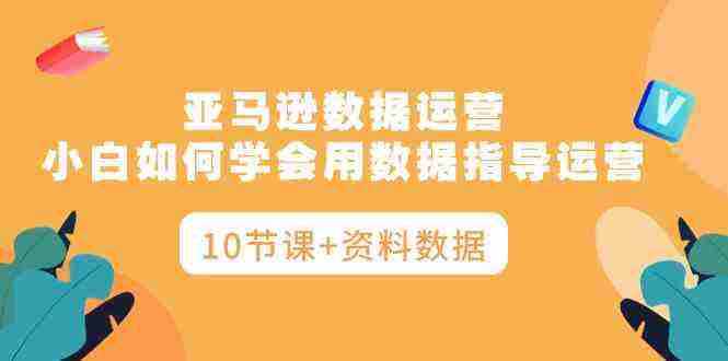 （10158期）亚马逊数据运营，小白如何学会用数据指导运营（10节课+资料数据）插图