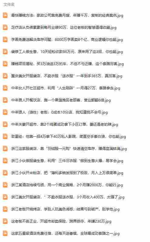 （9607期）真实有效391套商业模式，年入几十到几百万案例解析（电子书+视频+图文）插图2