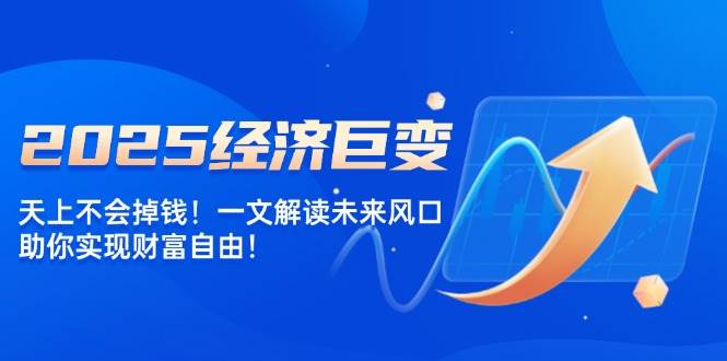（14115期）2025经济巨变，天上不会掉钱！一文解读未来风口，助你实现财富自由！插图