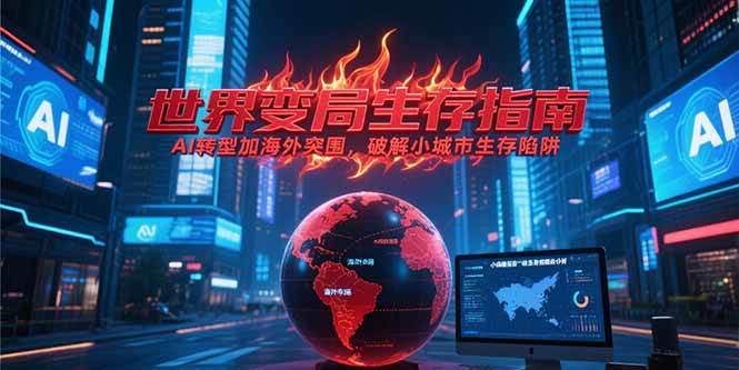 （15220期）付费文章《世界变局生存指南，AI转型加海外突围，破解小城市生存陷阱》插图