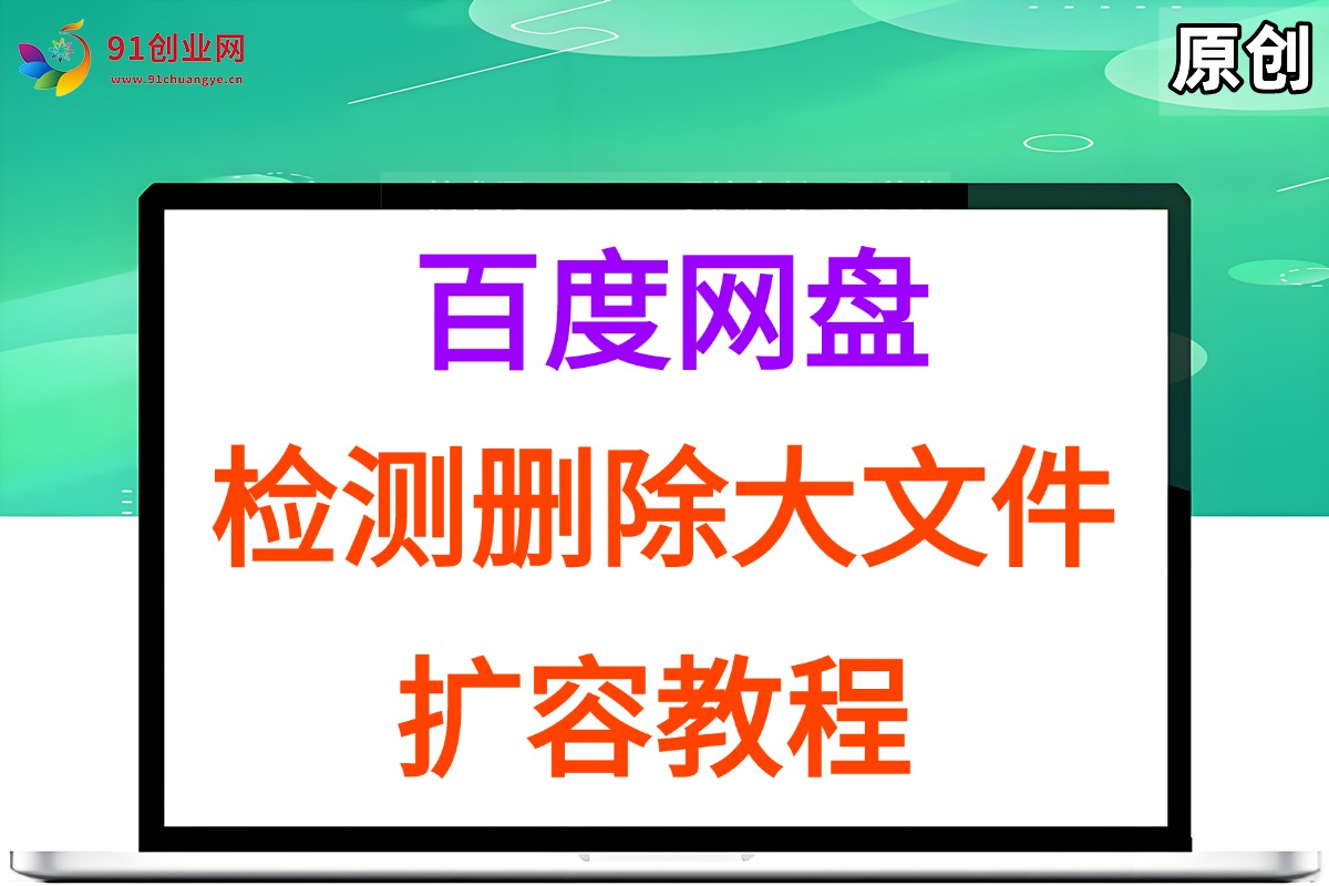 （15239期）百度网盘：检测删除大文件，附带百度网盘扩容教程和软件插图