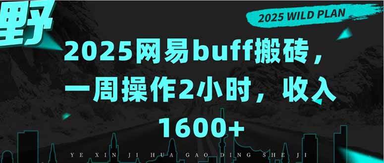 （15666期）2025网易buff搬砖，一周操作2小时，收入1600+插图