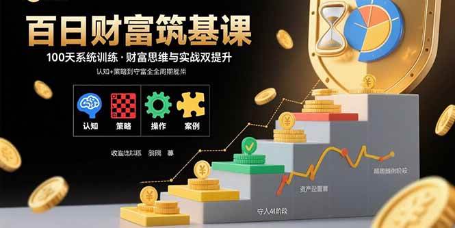 （15874期）百日财富筑基课：认知+策略+实操+案例拆解  实现从创富到守富全周期能力插图