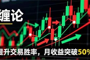(16645期)缠论实战系统课程(更新11月),理论解析+行情分解+买卖点捕捉,提升交易胜率,月收益突破50%